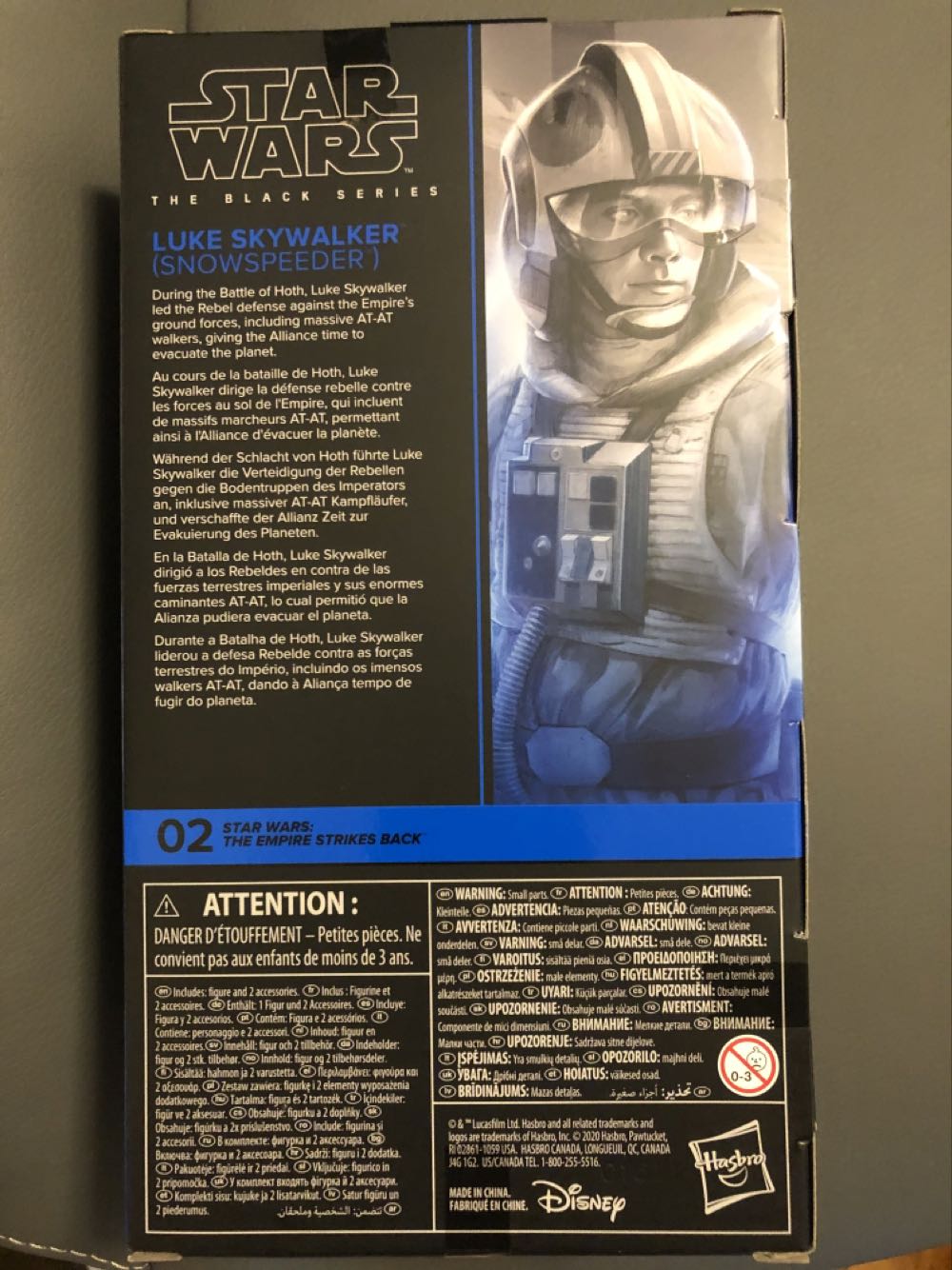 Star Wars Black Series Luke X-Wing pilot - Disney / Hasbro (Episode V (Star Wars : Empire Strikes Back)) action figure collectible - Main Image 2