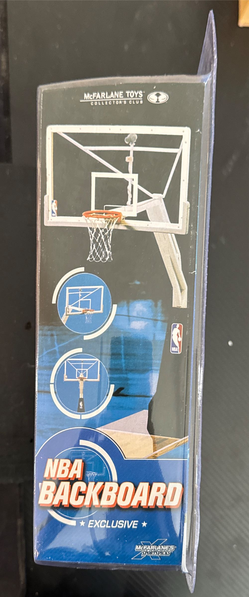 McFarlane Collector’s Club Exclusive NBA Backboard - Mcfarlane Toys (NBA) action figure collectible [Barcode 787926704075] - Main Image 4