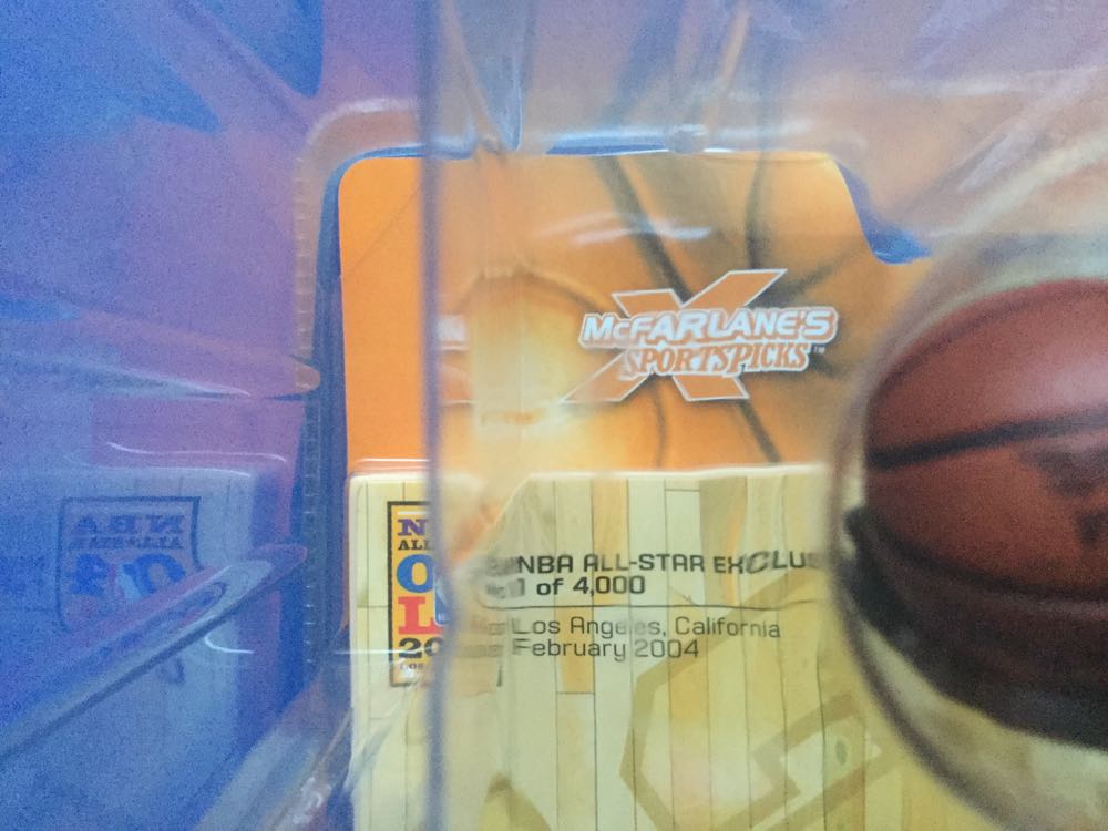 Mc Farlane NBA All Star Game Brand Vs Shaq 1 Of 4000 EXCLUSIVE - Mc Farlane action figure collectible [Barcode 787926930610] - Main Image 3