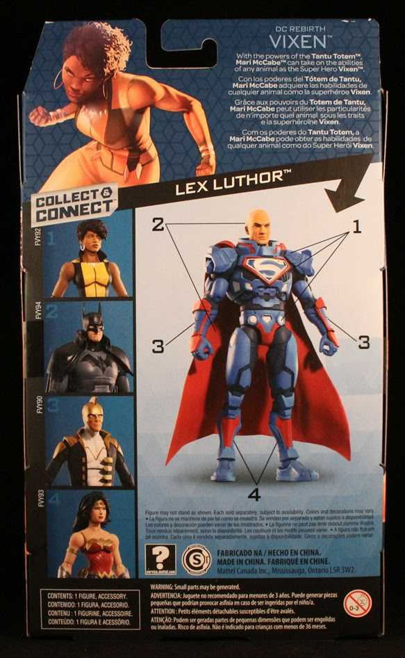 DC Multiverse - Vixen (Rebirth) - Mattel (Dc Comics Multiverse) action figure collectible [Barcode 887961670455] - Main Image 4