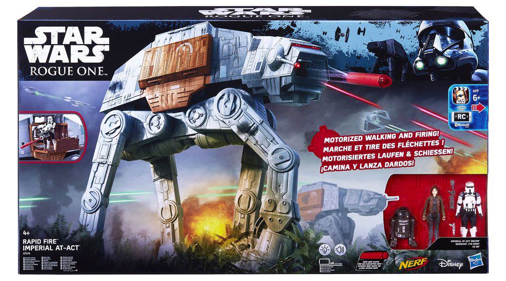 Rapid Fire Imperial AT-ACT - Hasbro (Rogue One: A Star Wars Story) action figure collectible [Barcode 5010994965112] - Main Image 2