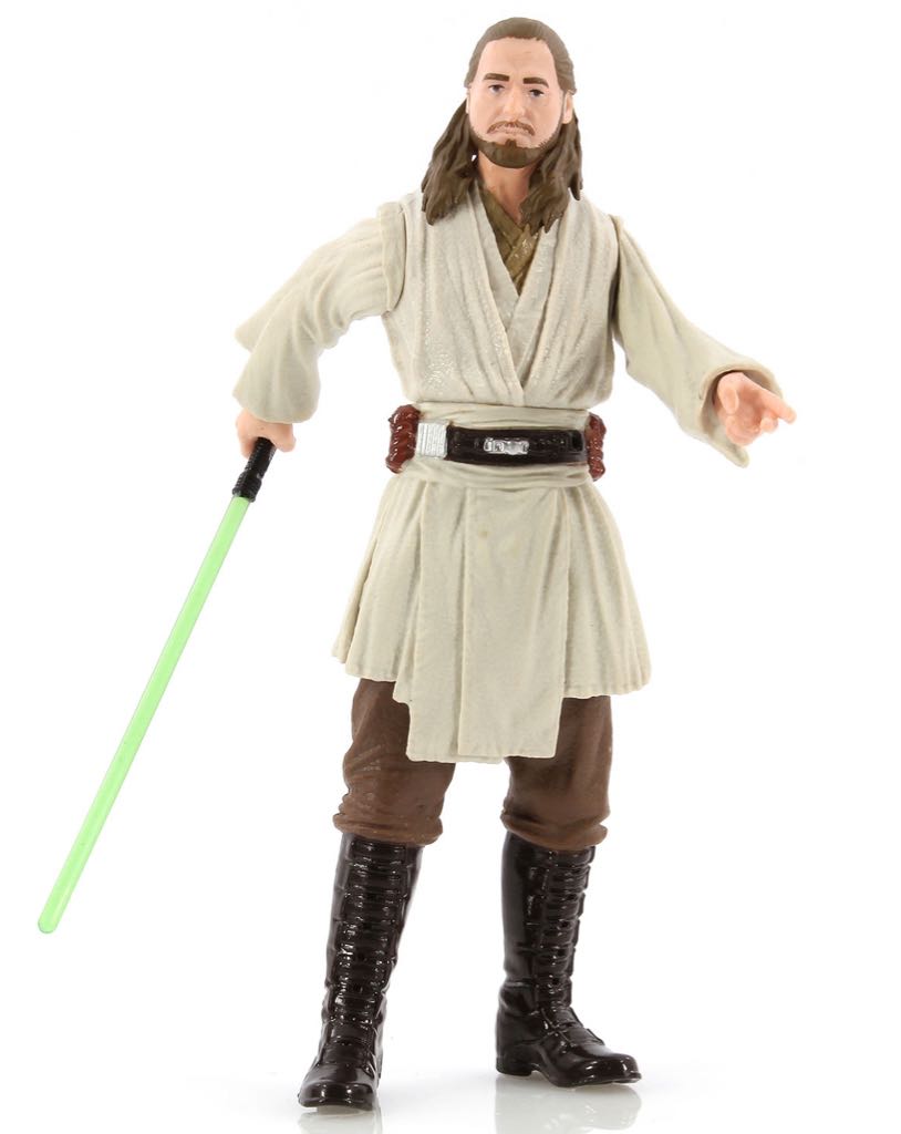 Qui-Gon Jinn (Pack #2) - Hasbro (Episode I: The Phantom Menace) action figure collectible - Main Image 1