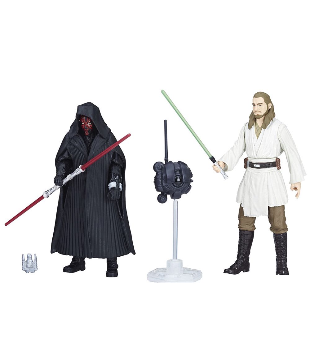 Qui-Gon Jinn (Pack #2) - Hasbro (Episode I: The Phantom Menace) action figure collectible - Main Image 3