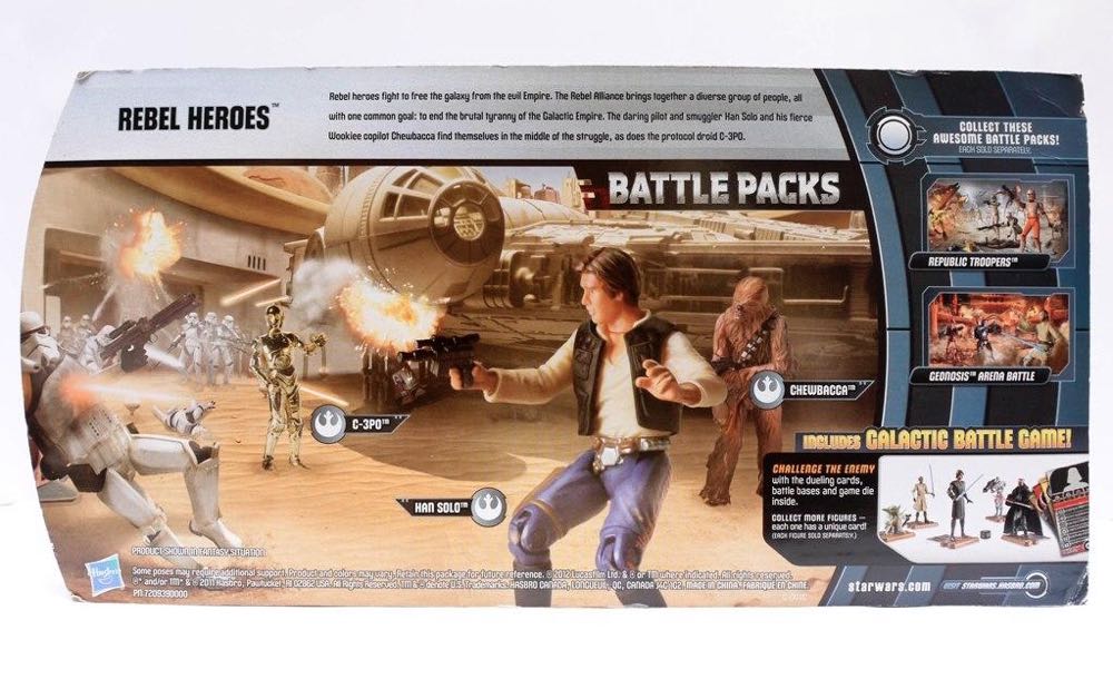 Han Solo (Rebel Heroes) - Hasbro (Episode IV: A New Hope) action figure collectible - Main Image 4