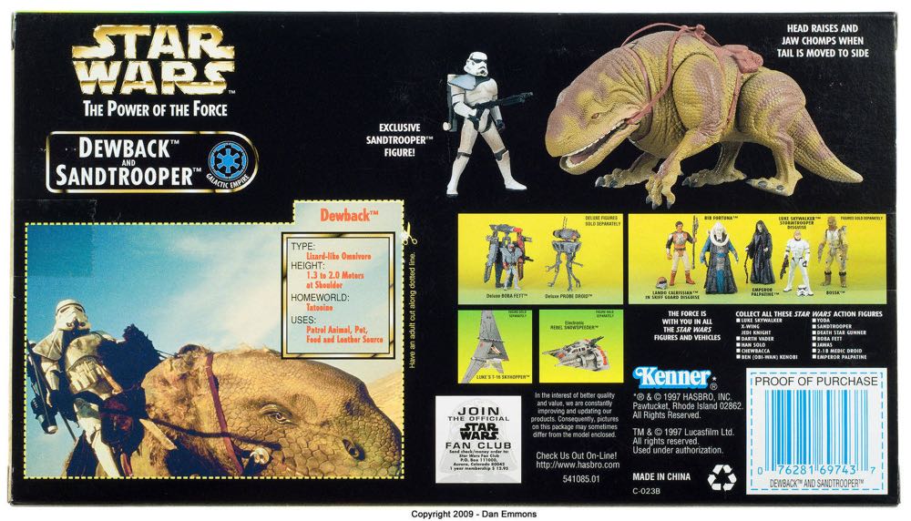 Imperial Patrol Dewback - Kenner (Episode IV: A New Hope) action figure collectible - Main Image 4