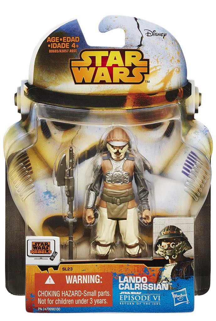 Lando Calrissian as Skiff Guard (SL23) - Hasbro (Return Of The Jedi) action figure collectible [Barcode 5010994835781] - Main Image 2