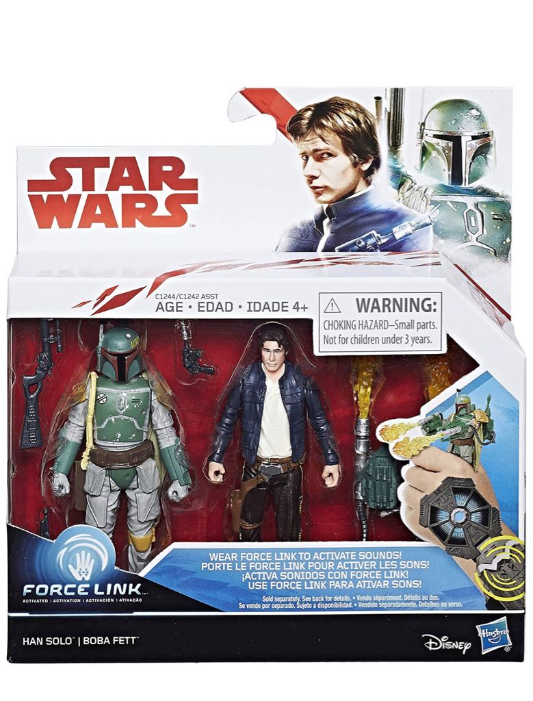 Han Solo / Boba Fett - Hasbro (Star Wars - The Empire Strikes Back) action figure collectible - Main Image 2