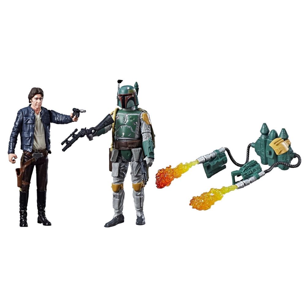 Han Solo / Boba Fett - Hasbro (Star Wars - The Empire Strikes Back) action figure collectible - Main Image 3