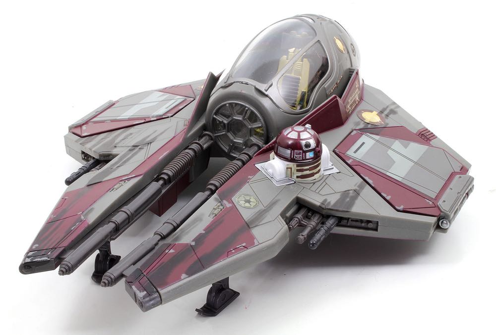 Obi Wan Kenobi’s Jedi Starfighter - Hasbro (Episode III: Revenge Of The Sith) action figure collectible - Main Image 3