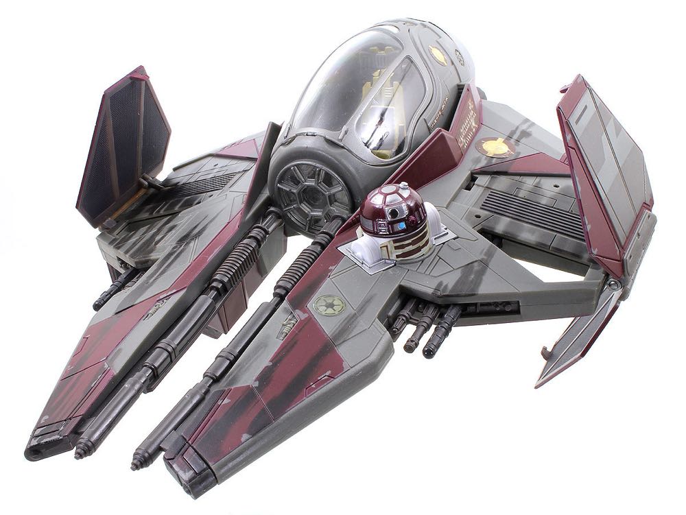 Obi Wan Kenobi’s Jedi Starfighter - Hasbro (Episode III: Revenge Of The Sith) action figure collectible - Main Image 4