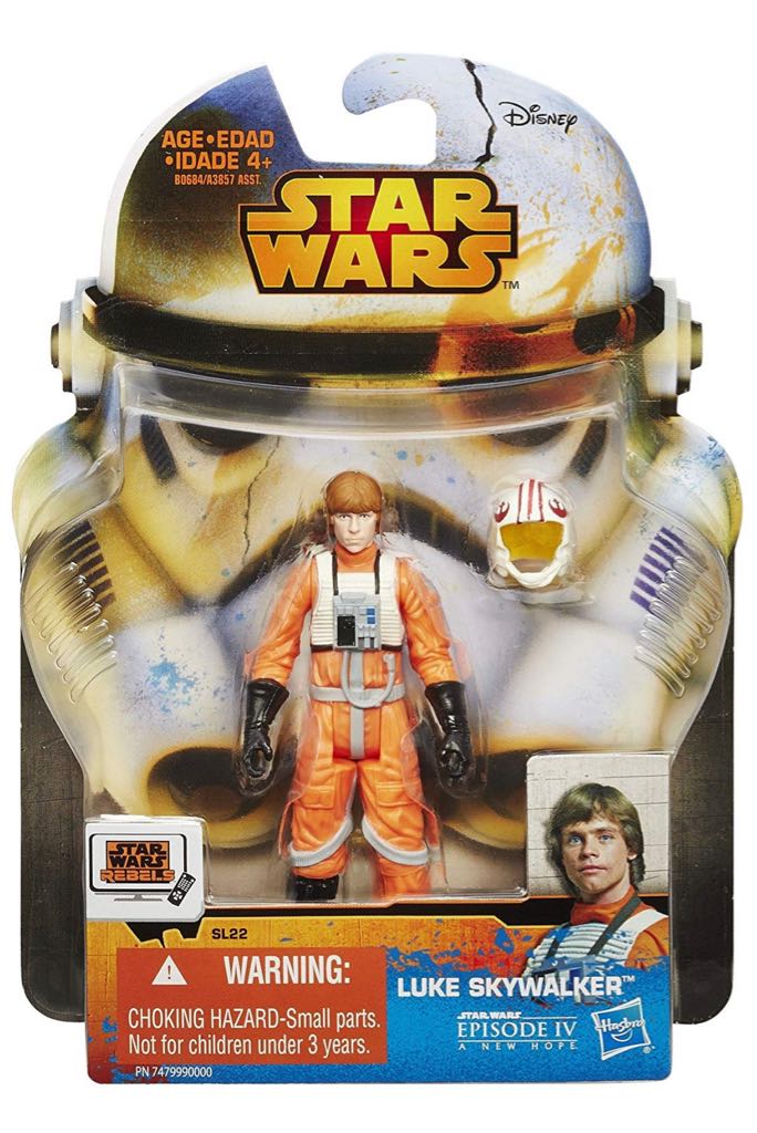 Luke Skywalker (X-Wing Pilot) - Hasbro (Episode IV: A New Hope) action figure collectible - Main Image 2
