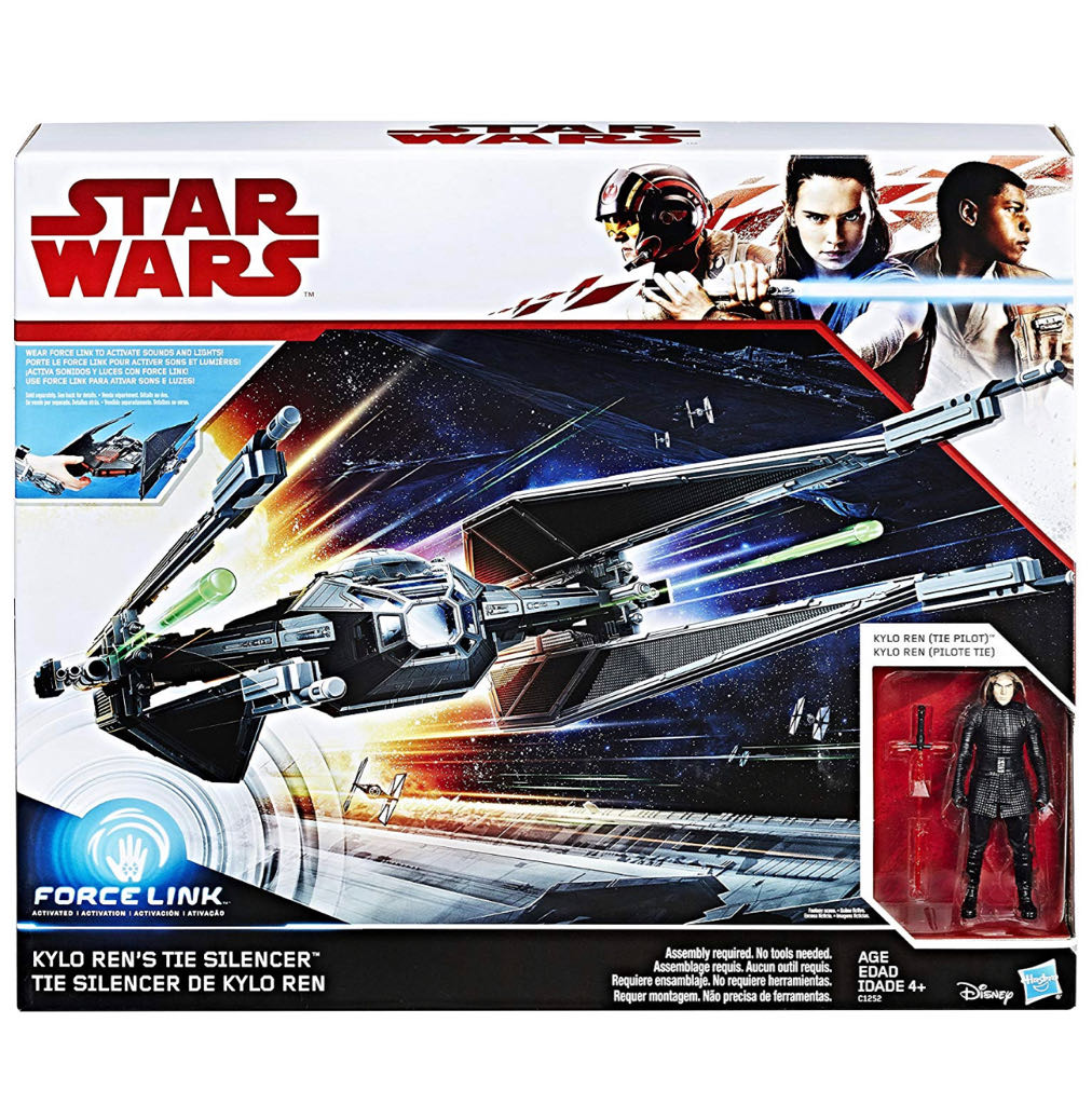 Kylo Ren’s TIE Silencer - Disney / Hasbro (Star Wars - Return Of The Jedi) action figure collectible [Barcode 5010993364305] - Main Image 2