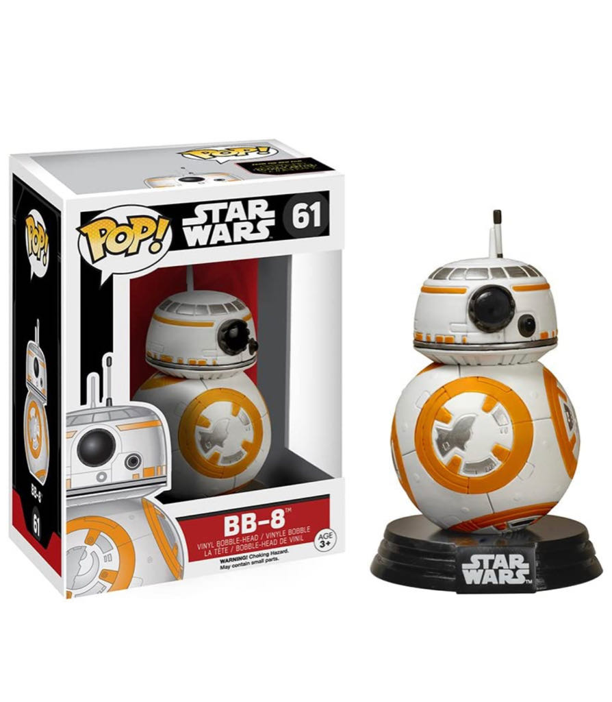 Funko Pop: BB-8 (#61) - Funko Pop! (Star Wars - The Force Awakens) action figure collectible - Main Image 2