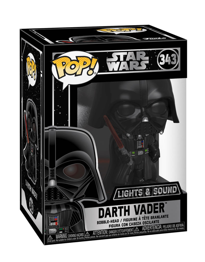 Funko Pop: Darth Vader (#343) - Funko Pop! (Star Wars - The Empire Strikes Back) action figure collectible - Main Image 2