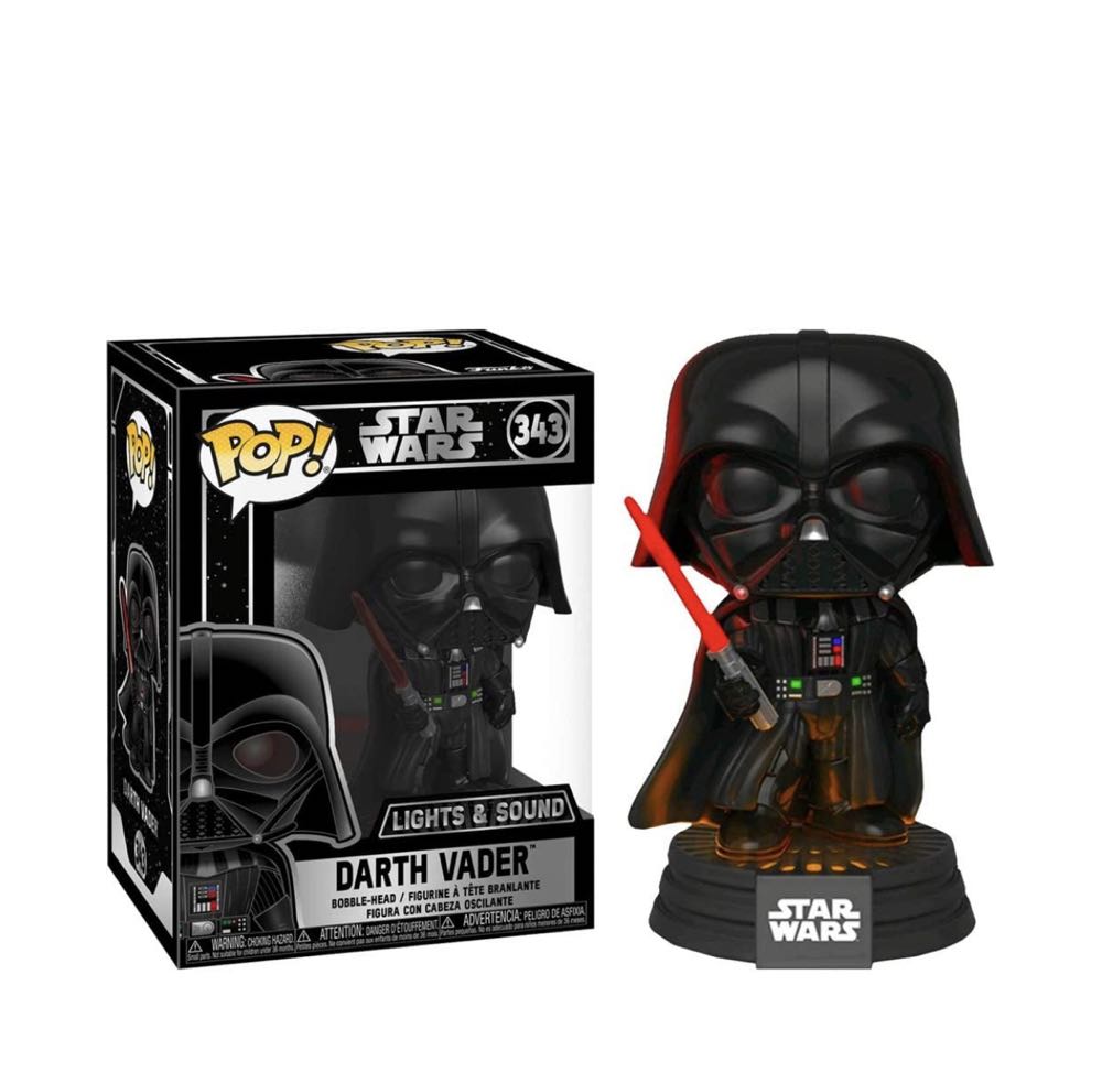 Funko Pop: Darth Vader (#343) - Funko Pop! (Star Wars - The Empire Strikes Back) action figure collectible - Main Image 3