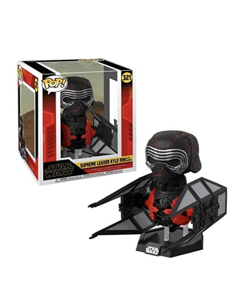 Funko Pop! Supreme Leader Kylo Ren In Tie Whisper (#321) - Funko Pop! (Star Wars - The Rise Of Skywalker) action figure collectible - Main Image 3