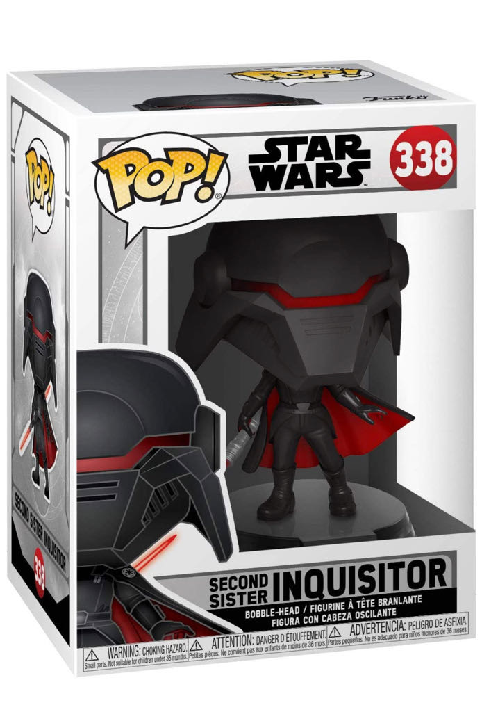 Funko Pop! Second Sister Inquisitor (#338) - Funko Pop! (Star Wars - Jedi Fallen Order) action figure collectible - Main Image 2