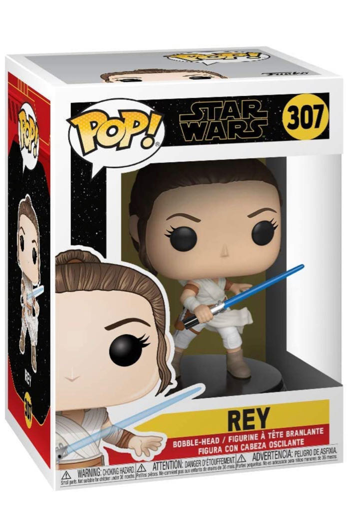 Funko Pop! Rey (#307) - Funko Pop! (Episode IX: The Rise Of Skywalker) action figure collectible - Main Image 2