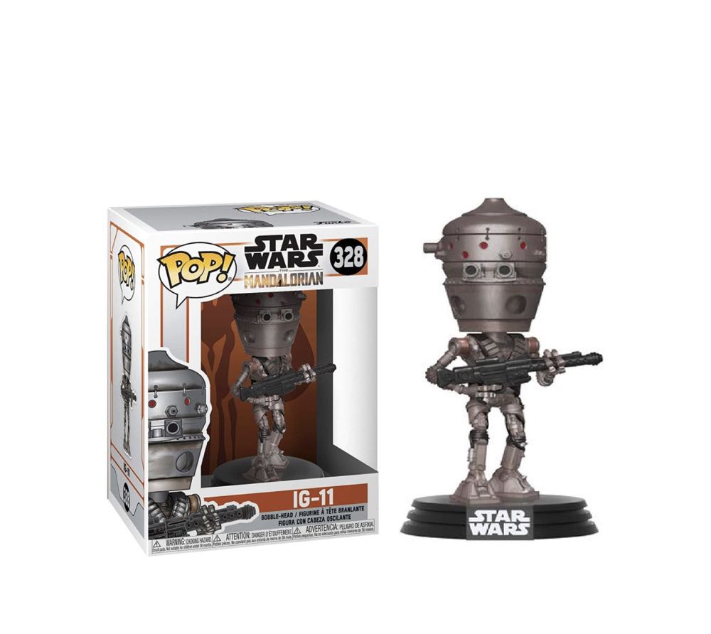 Funko Pop! IG-11 (#328) - Funko Pop! (Star Wars - The Mandalorian) action figure collectible - Main Image 3