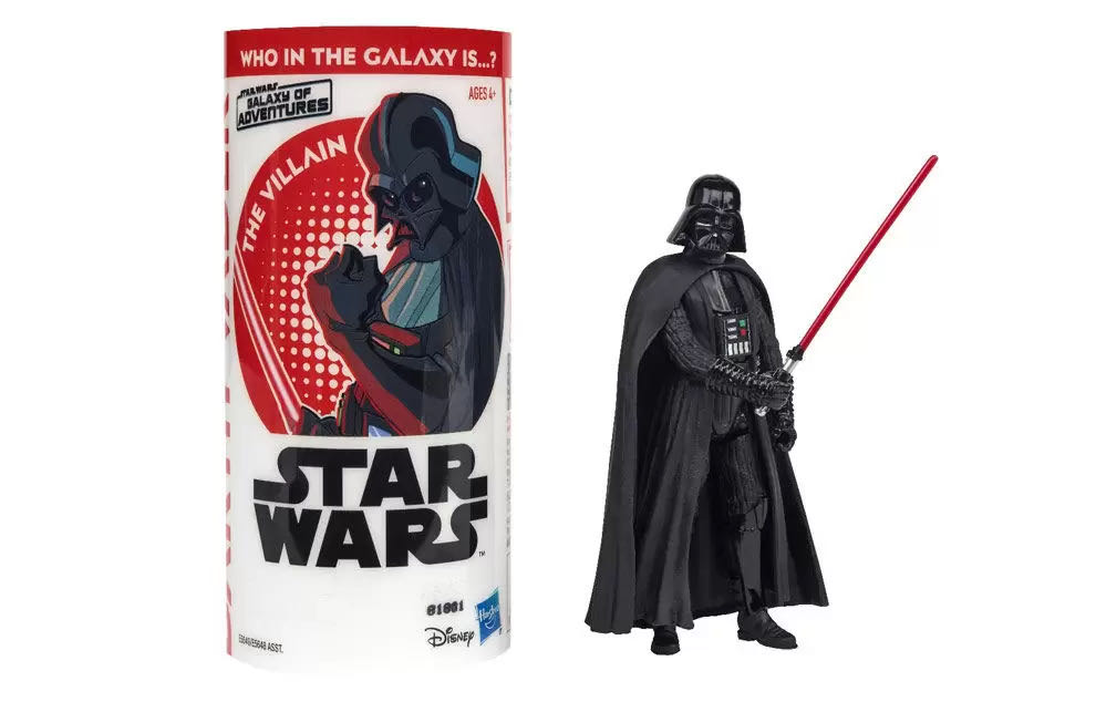 SW GOA Darth Vader - Hasbro (Star Wars: Galaxy Of Adventures) action figure collectible - Main Image 3