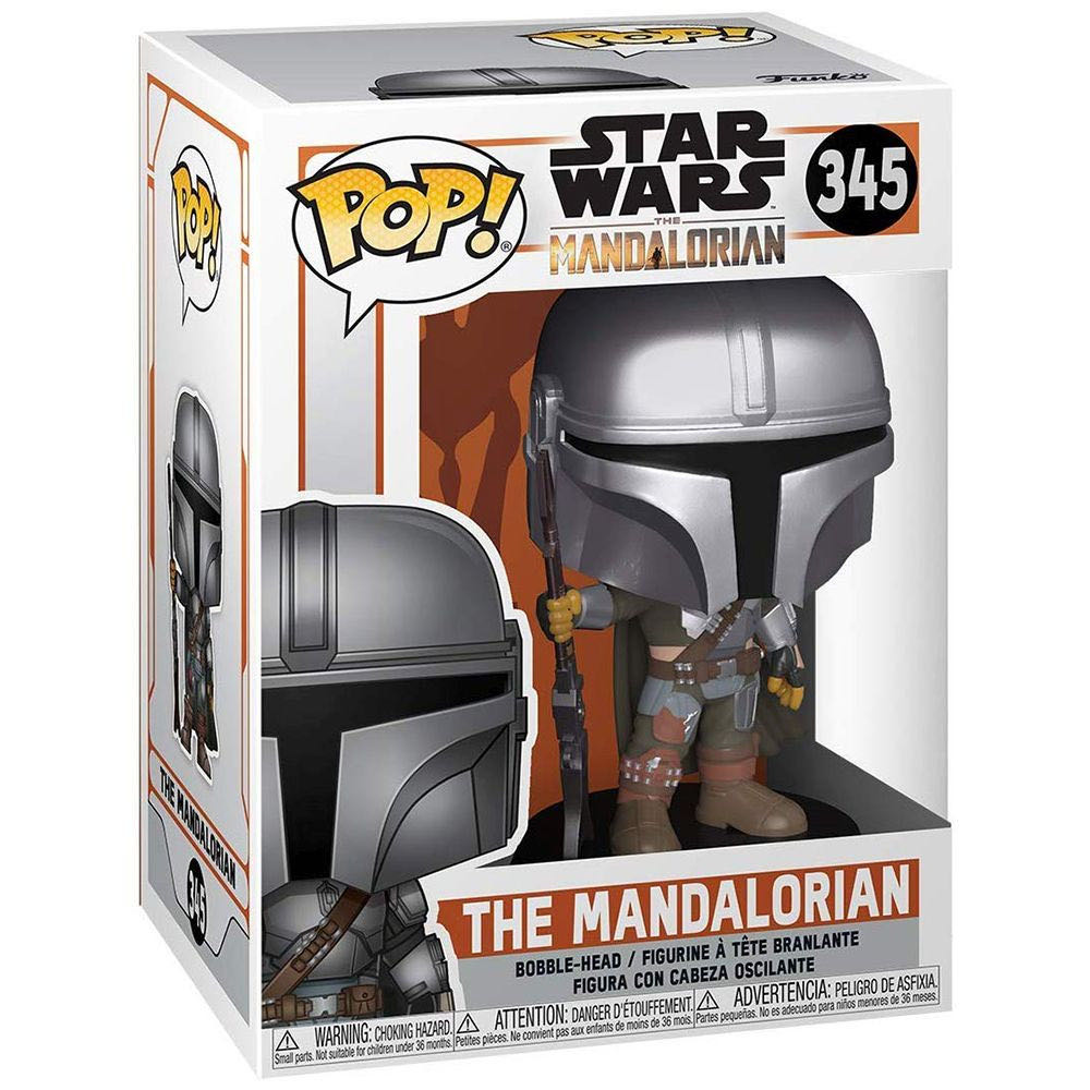 Funko Pop! The Mandalorian (#345) - Funko Pop! (Star Wars - The Mandalorian) action figure collectible - Main Image 2