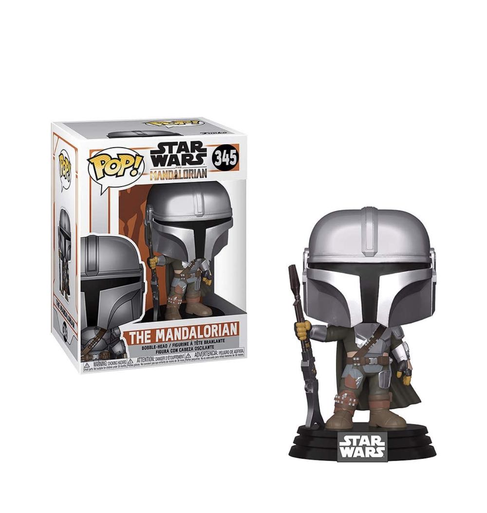Funko Pop! The Mandalorian (#345) - Funko Pop! (Star Wars - The Mandalorian) action figure collectible - Main Image 3