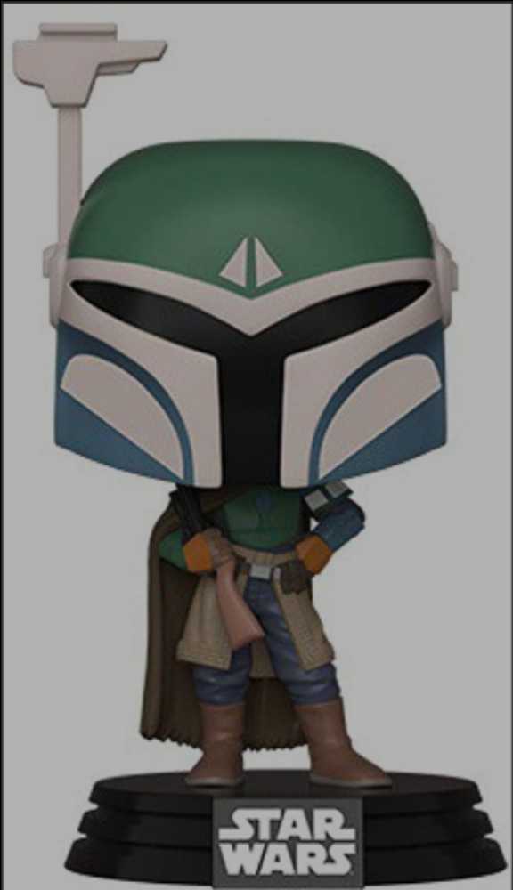 Funko Pop! Covert Mandalorian (#352) - Funko Pop! (Star Wars - The Mandalorian) action figure collectible [Barcode 088969844552] - Main Image 3