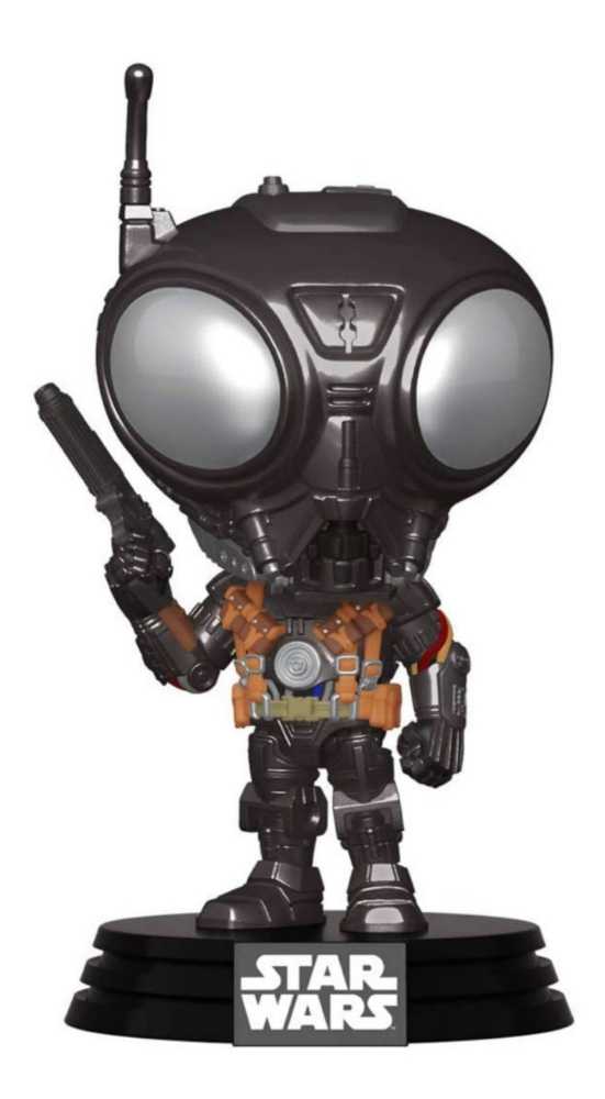 Funko Pop! Q9-0 (#349) - Funko Pop! (Star Wars - The Mandalorian) action figure collectible [Barcode 0889698455411] - Main Image 3