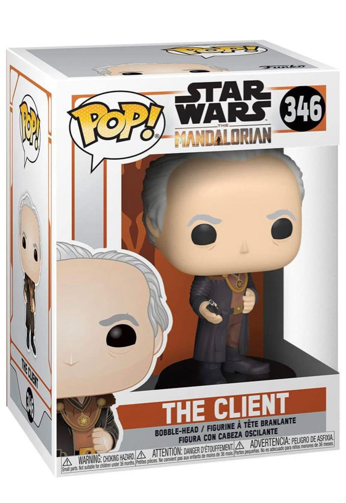Funko Pop! The Client (#346) - Funko Pop! (Star Wars - The Mandalorian) action figure collectible - Main Image 2