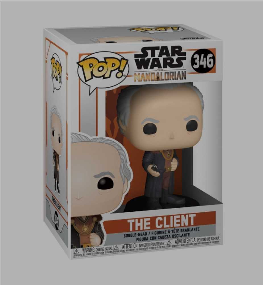 Funko Pop! The Client (#346) - Funko Pop! (Star Wars - The Mandalorian) action figure collectible - Main Image 4