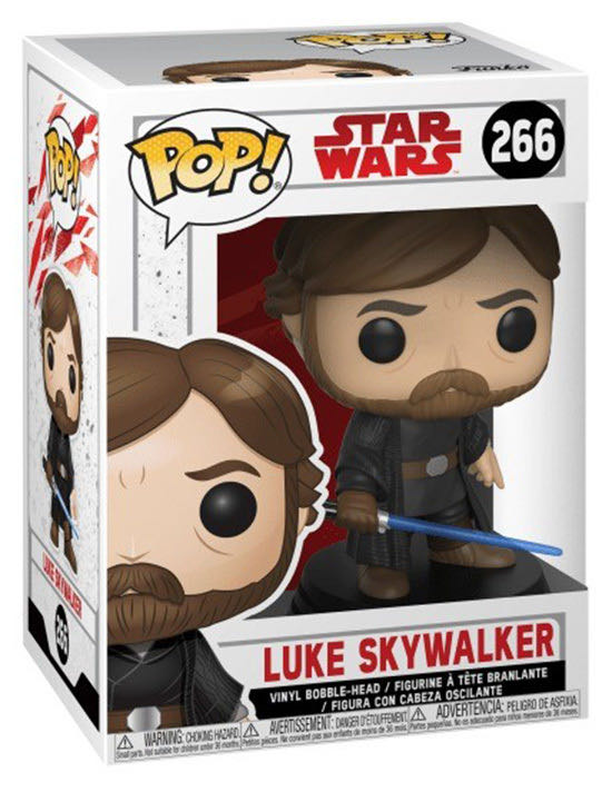 Funko Pop! Luke Skywalker (#266) - Funko Pop! (Star Wars - The Last Jedi) action figure collectible - Main Image 2