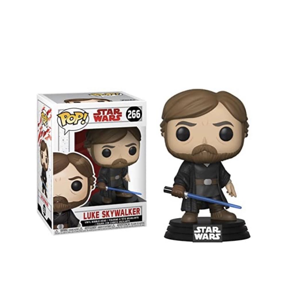 Funko Pop! Luke Skywalker (#266) - Funko Pop! (Star Wars - The Last Jedi) action figure collectible - Main Image 3