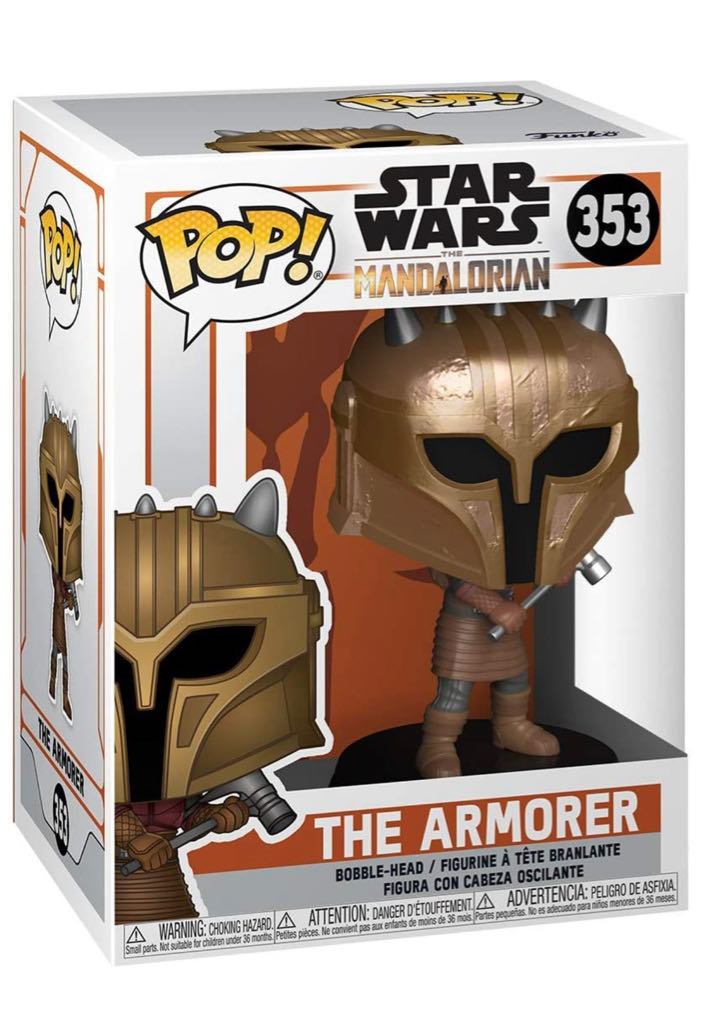 Funko POP! The Armorer (#353) - Funko Pop! (Star Wars - The Mandalorian) action figure collectible [Barcode 0889698455466] - Main Image 2