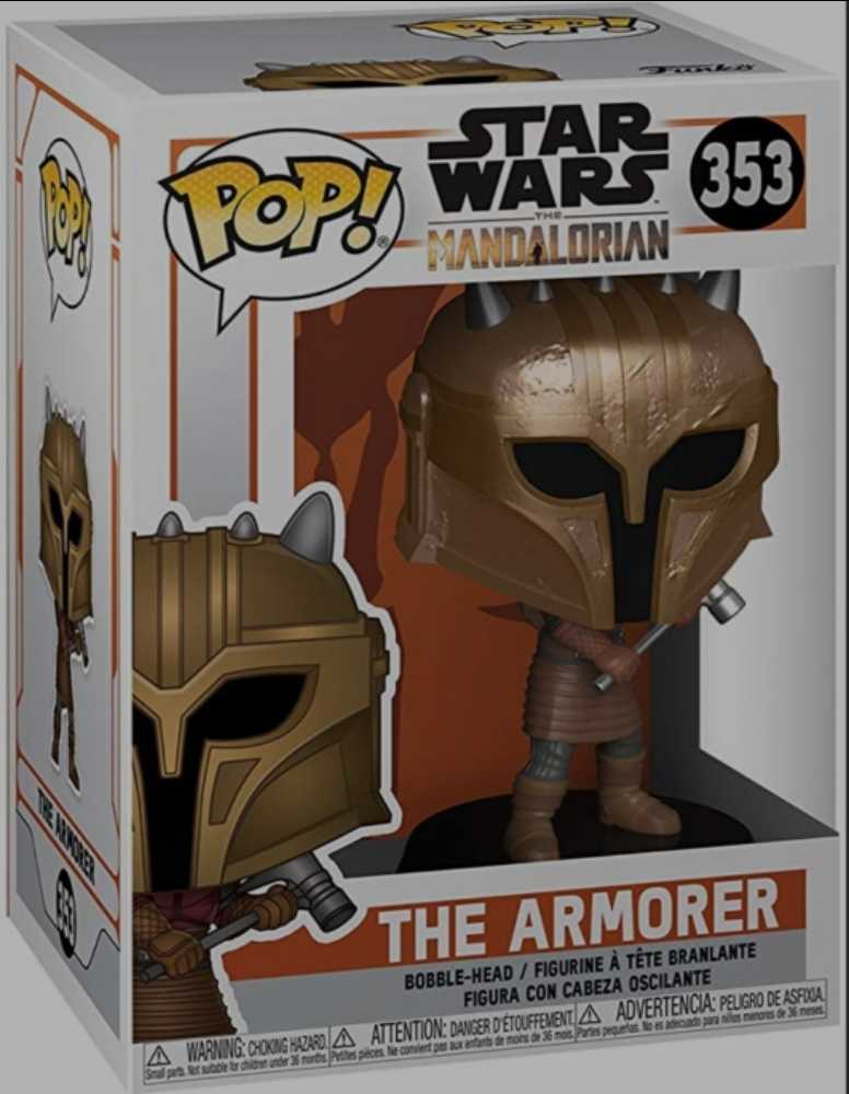 Funko POP! The Armorer (#353) - Funko Pop! (Star Wars - The Mandalorian) action figure collectible [Barcode 0889698455466] - Main Image 4