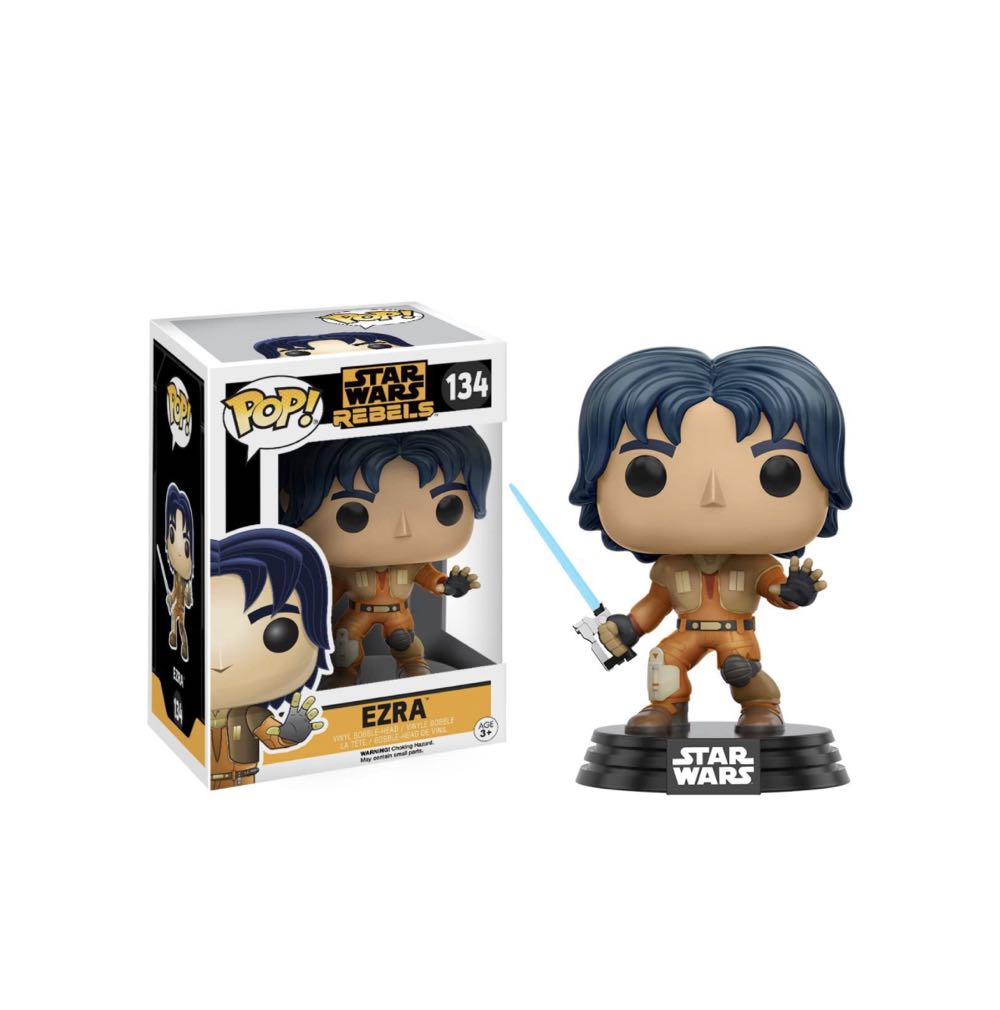 Funko Pop! Ezra (#134) - Funko Pop! (Star Wars - Rebels) action figure collectible - Main Image 3