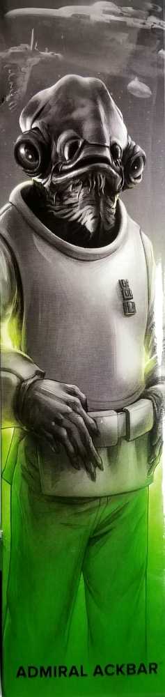 Admiral Ackbar - Hasbro (Star Wars Black 6”) (Star Wars - Return Of The Jedi) action figure collectible [Barcode 5010993749225] - Main Image 3