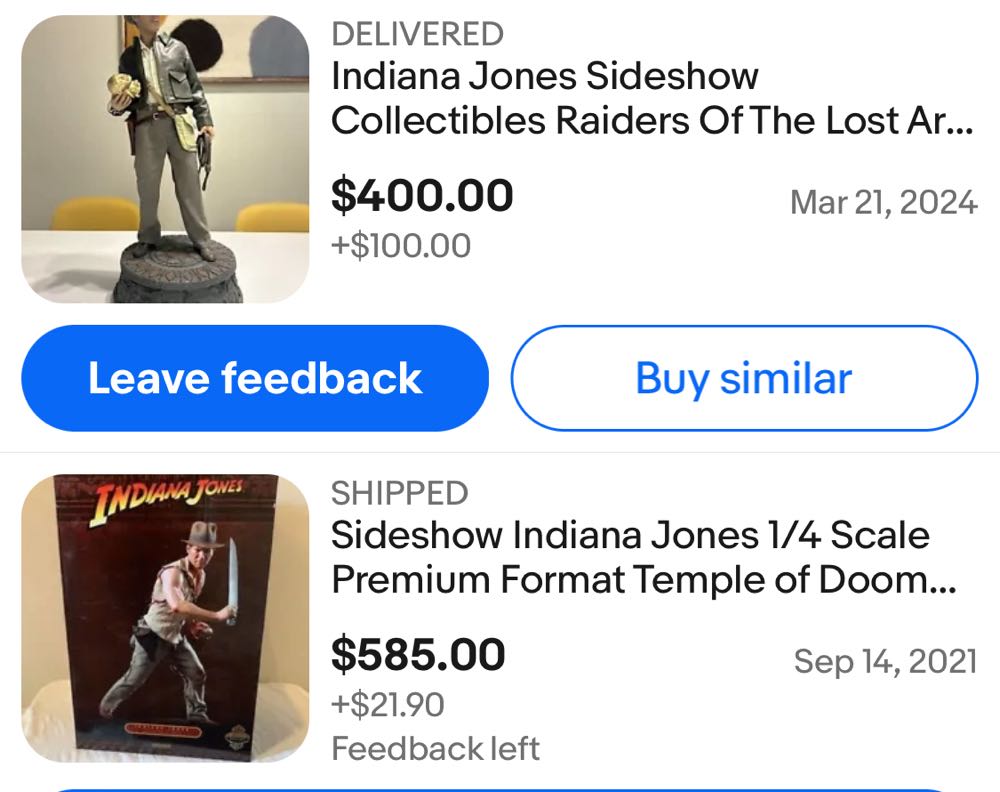 Indiana Jones Premium Format - Sideshow Collectibles action figure collectible - Main Image 2