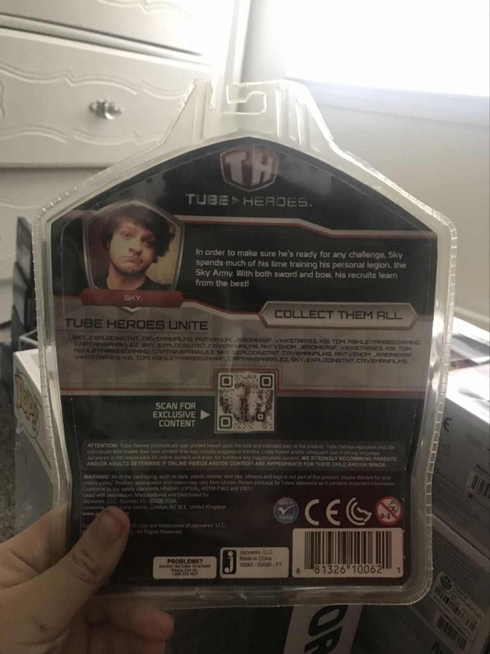 Tube Hero’s Sky Hero Pack - Jazwares LLC action figure collectible [Barcode 681326100621] - Main Image 2