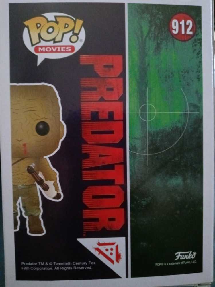 Predator: Alan “Dutch” Schaefer #912 - Funko Pop Movies action figure collectible [Barcode 889698475808] - Main Image 2
