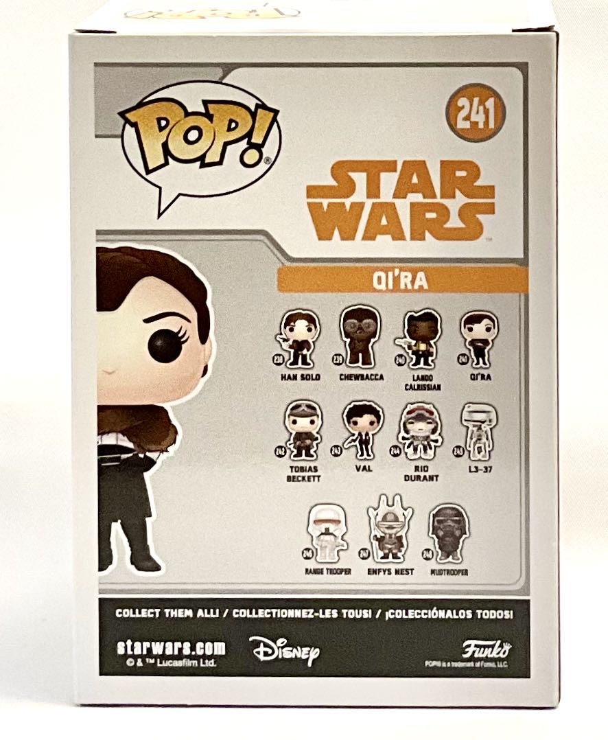 #241 Qi’ra  (Funko Pop!) action figure collectible [Barcode 889698269773] - Main Image 2