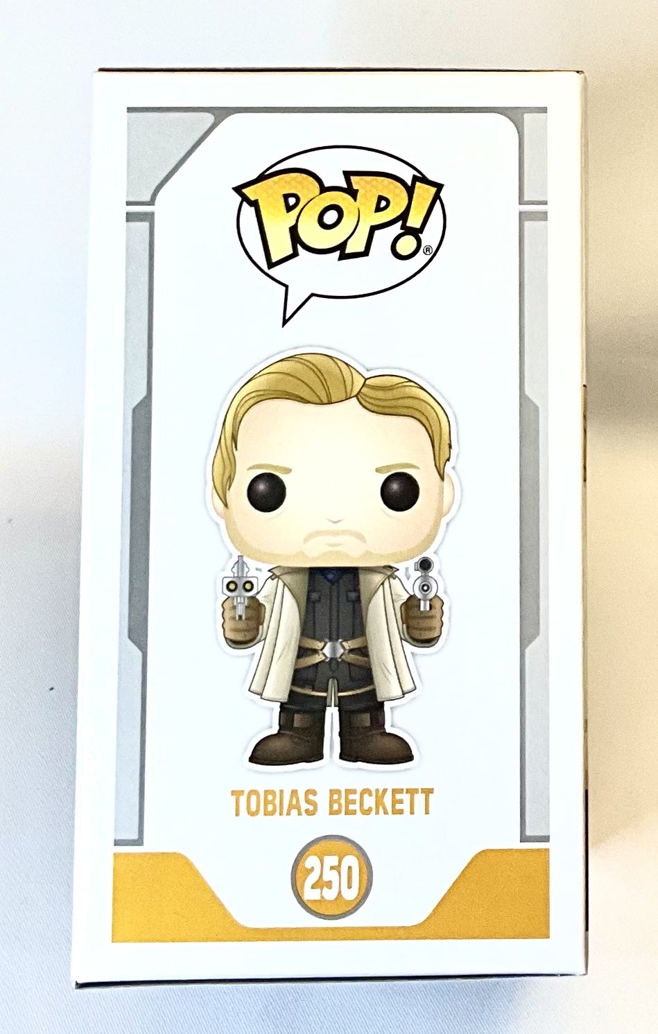 250 - Tobias Beckett  (Funko Pop!) action figure collectible [Barcode 889698269780] - Main Image 3