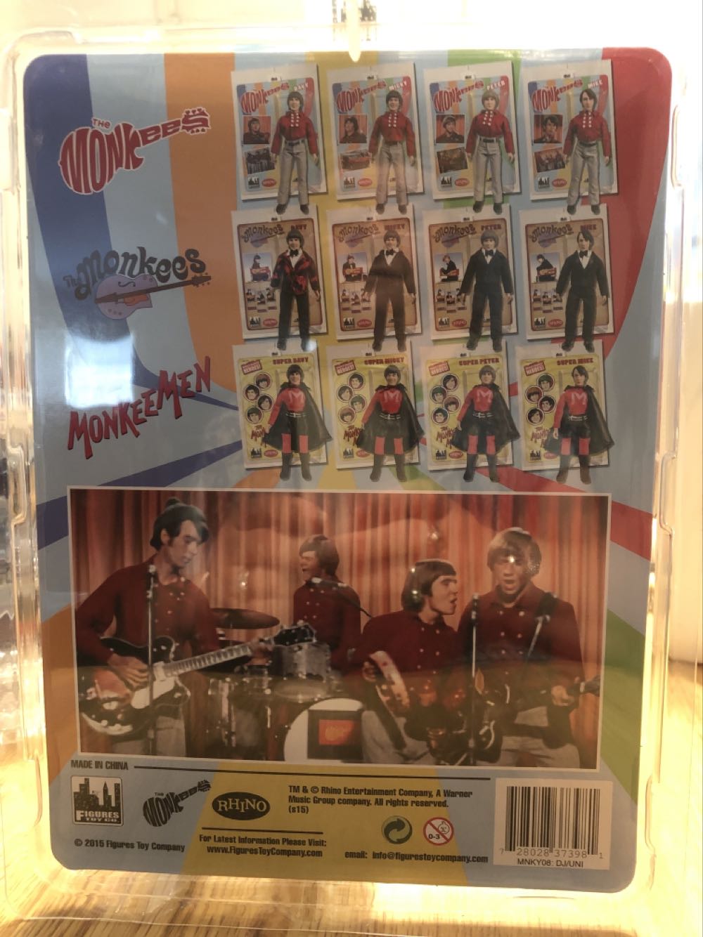 Davy - Figures Toy Company (The Monkees) action figure collectible [Barcode 728028373981] - Main Image 2