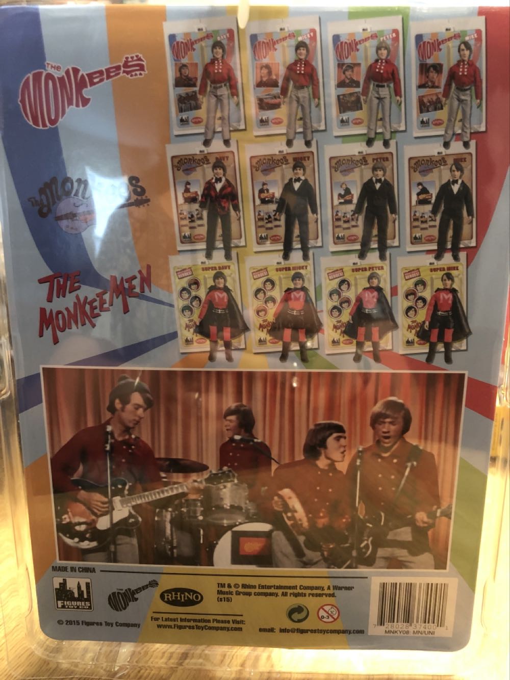 Music Monkees Mike - Figures Toy Company (The Monkees) action figure collectible [Barcode 728028374001] - Main Image 2