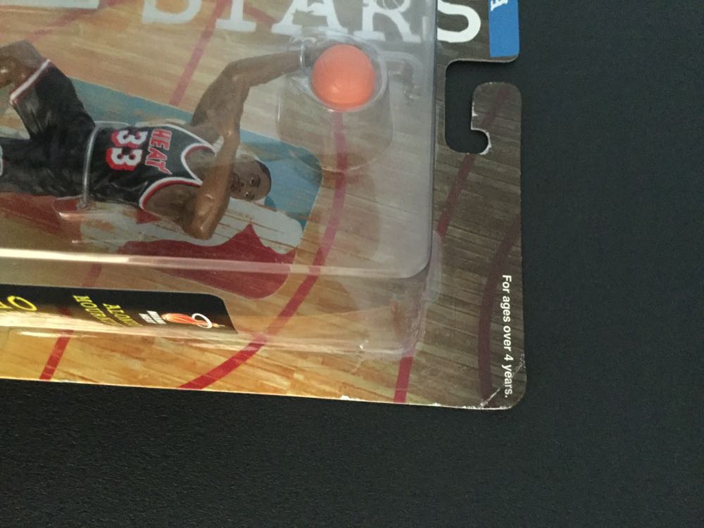 NBA Superstars Alonzo Mourning Heat - Mattel action figure collectible [Barcode 074299218705] - Main Image 4