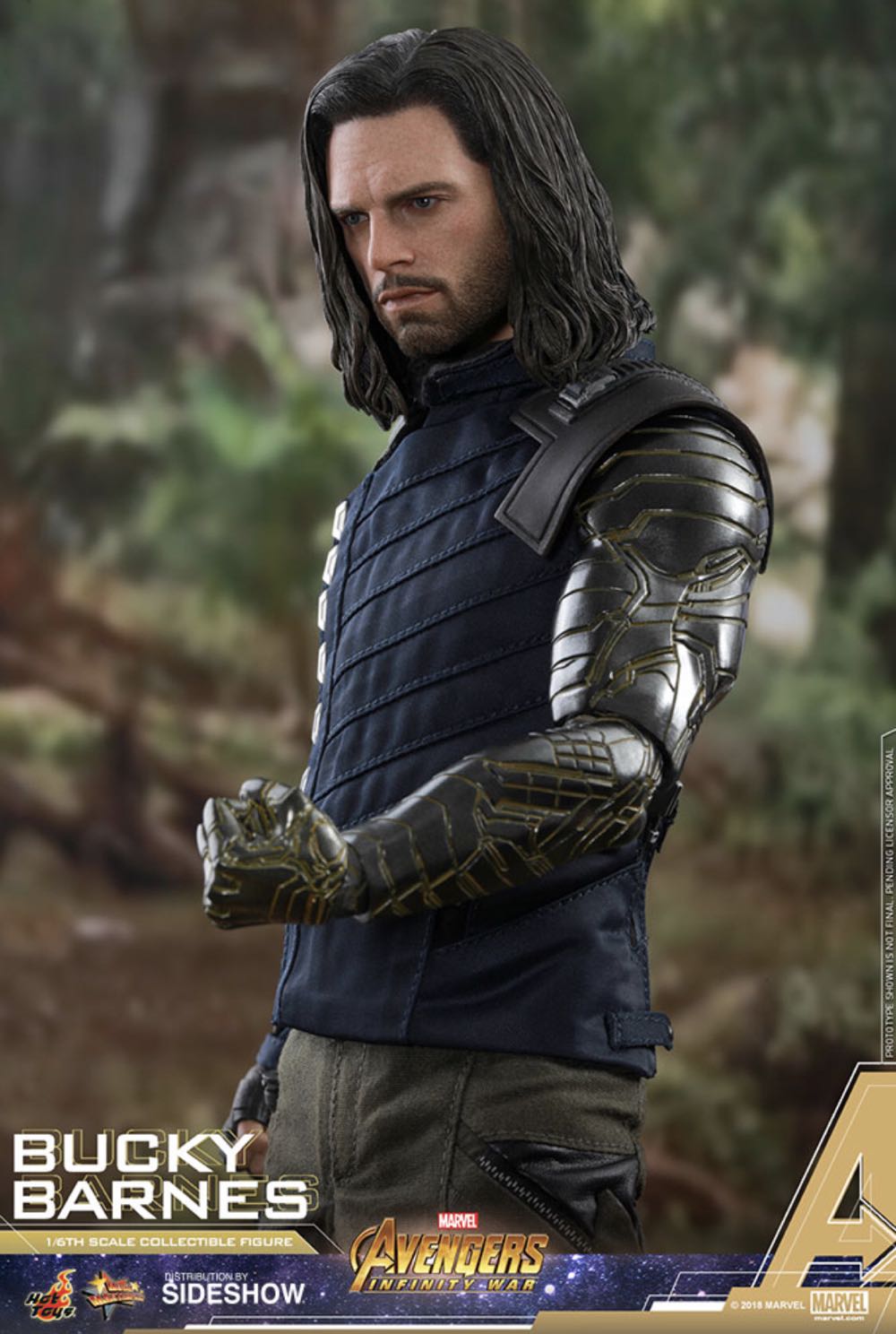 Bucky Barnes - Hot Toys (Avengers Infinity War) action figure collectible [Barcode 4897011187785] - Main Image 2