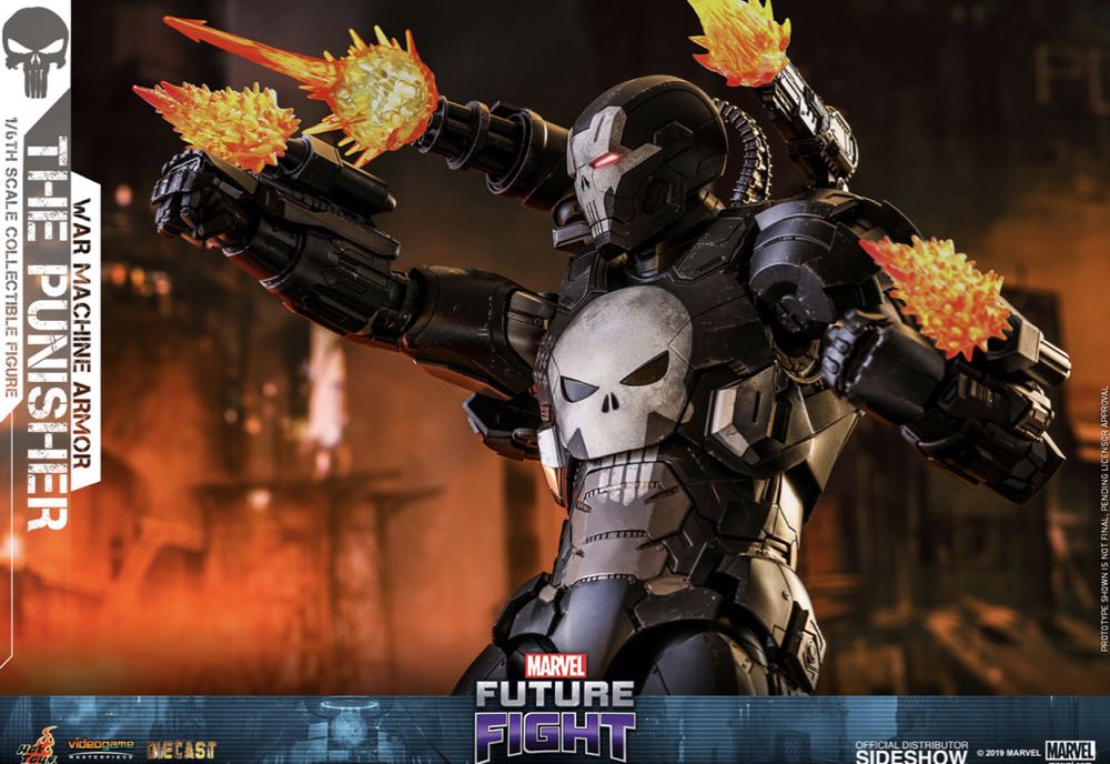 The Punisher War Machine-Sideshow Collectibles - Hot Toys / Side Show (Marvel’s Future Fight) action figure collectible [Barcode 4897011188416] - Main Image 4