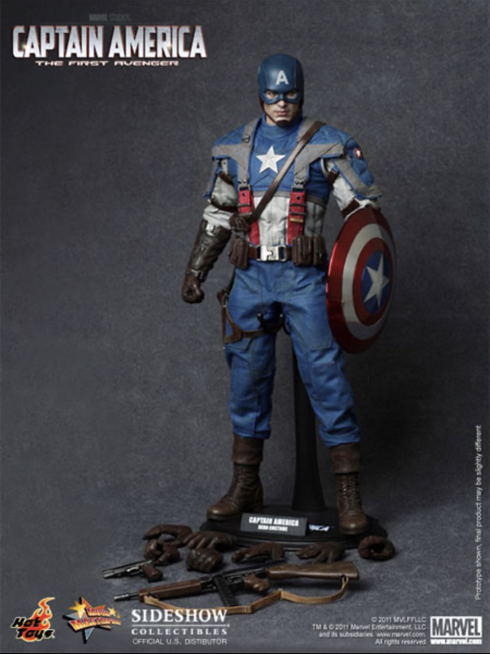 Captain America (FA) - Hot Toys (Marvel Cinematic Universe) action figure collectible [Barcode 4897011174105] - Main Image 3