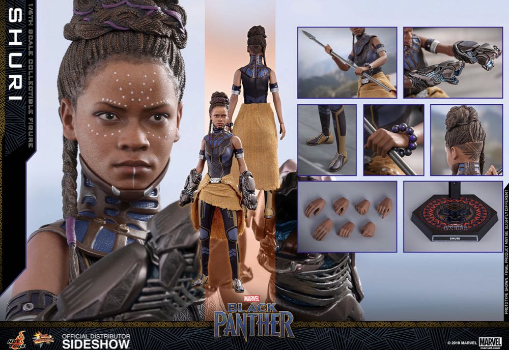Shuri - Hot Toys (Black Panther) action figure collectible [Barcode 4897011187532] - Main Image 4