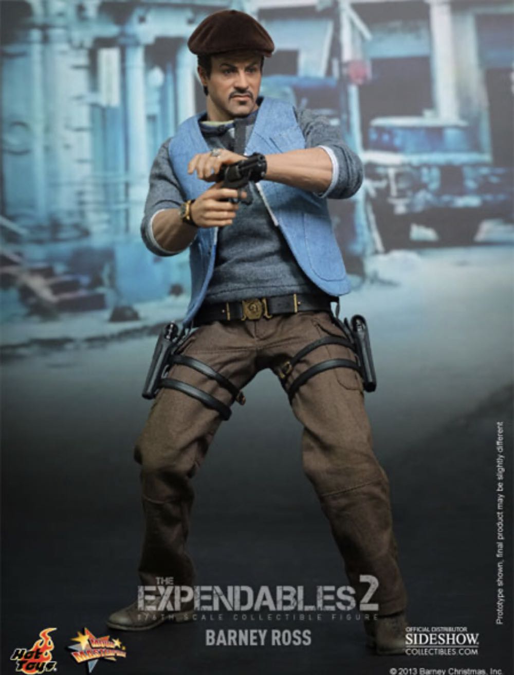 Barney Ross - Hot Toys (Movie Masterpiece Series) action figure collectible [Barcode 4897011175041] - Main Image 3