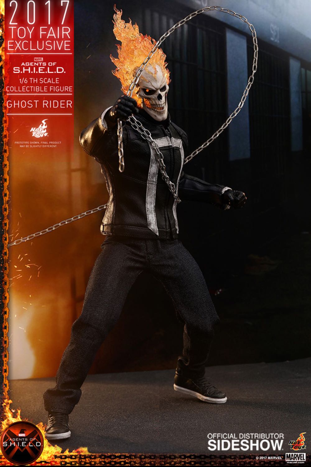 Ghost Rider - Hot Toys (Agents Of S.H.I.E.L.D.) action figure collectible [Barcode 4897011183114] - Main Image 2